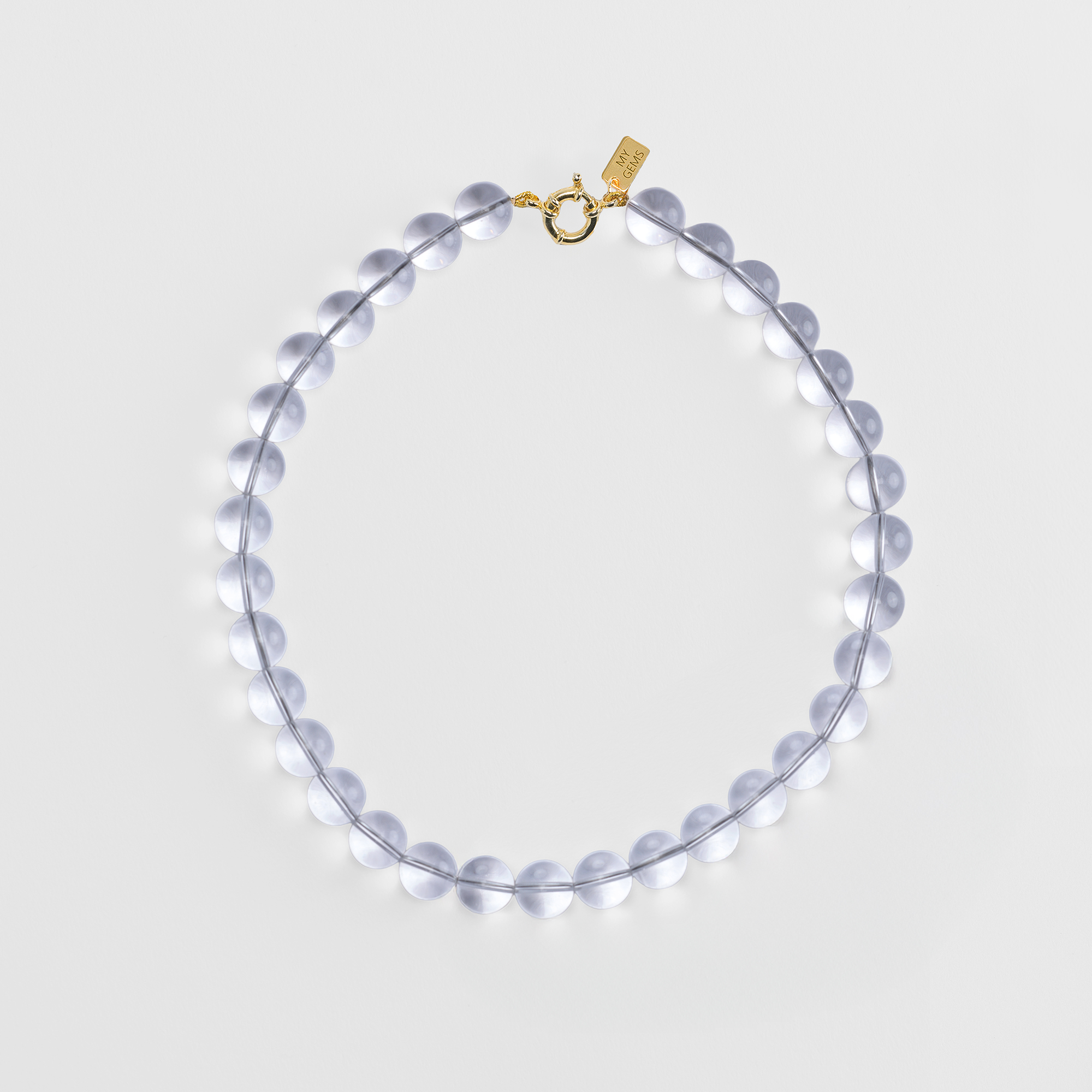 CLEAR QUARTZ NECKLACE