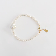 JADE FRESHWATER PEARL ANKLET