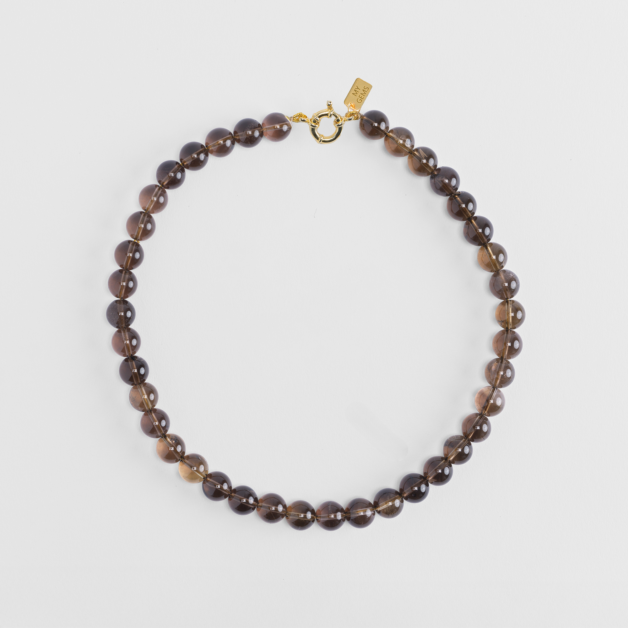 ARIA SMOKEY QUARTZ NECKLACE