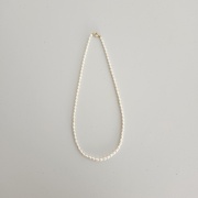 Rosa Necklace freshwater pearls gold-filled clasp by My Gems