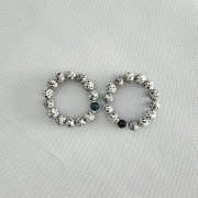 Eric Bracelet gemstone bracelet with silver elements by My Gems