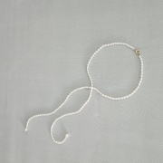 Loni Necklace 3–4 mm rice freshwater pearls by My Gems