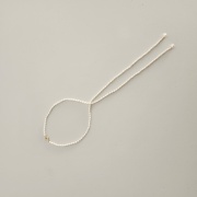 Loni Necklace 3–4 mm rice freshwater pearls by My Gems