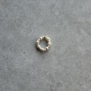 Moran Ring freshwater pearls handmade pearl ring in 3 sizes by My Gems