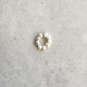 Lital Ring handmade freshwater pearl ring in 3 sizes by My Gems